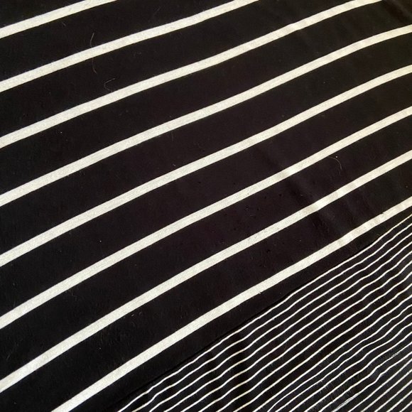 BCBGMAXAZRIA hi low striped tunic - Picture 4 of 11